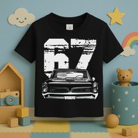 1967 67 Gto Classic Car Old School Muscle Car Toddler T-Shirt