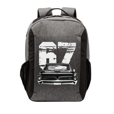 1967 67 Gto Classic Car Old School Muscle Car Vector Backpack
