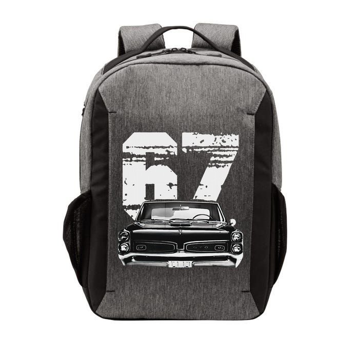 1967 67 Gto Classic Car Old School Muscle Car Vector Backpack
