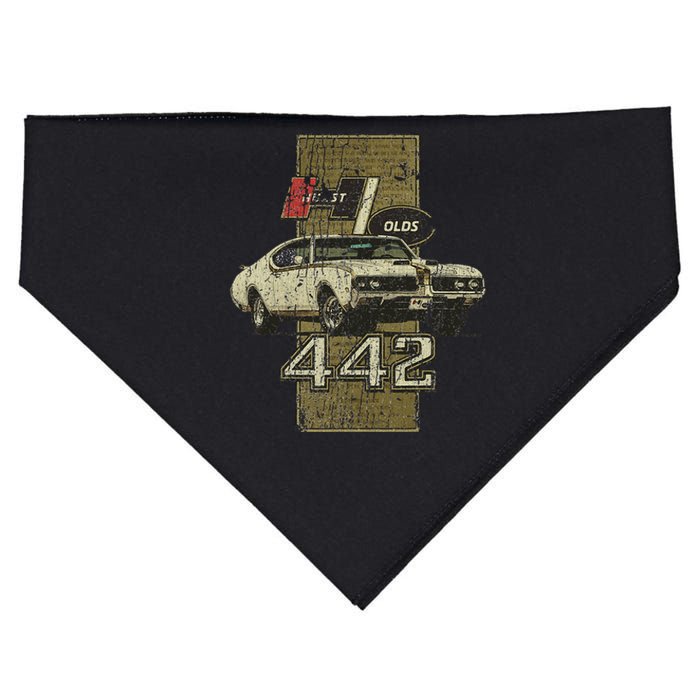 1969 69 Olds 442 Muscle Car USA-Made Doggie Bandana