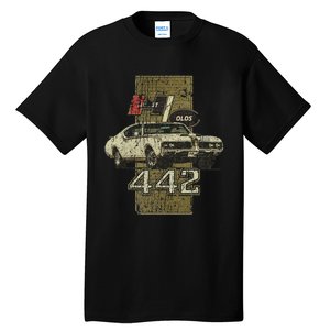 1969 69 Olds 442 Muscle Car Tall T-Shirt