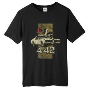 1969 69 Olds 442 Muscle Car Tall Fusion ChromaSoft Performance T-Shirt