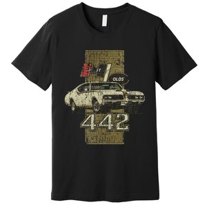 1969 69 Olds 442 Muscle Car Premium T-Shirt