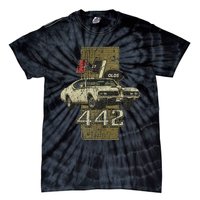 1969 69 Olds 442 Muscle Car Tie-Dye T-Shirt