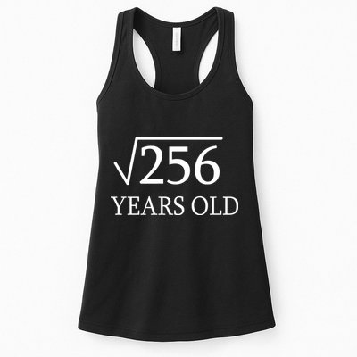 16th birthday Square Root of 256 Womens Tank Top