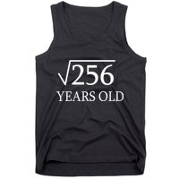 16th birthday Square Root of 256 Tank Top