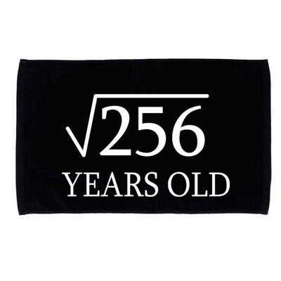 16th birthday Square Root of 256 Microfiber Hand Towel