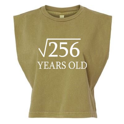 16th birthday Square Root of 256 Garment-Dyed Women's Muscle Tee