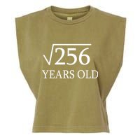 16th birthday Square Root of 256 Garment-Dyed Women's Muscle Tee
