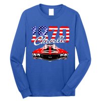 1970 70 Chevelle Ss Trending Muscle Red White Car Long Sleeve Shirt