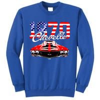 1970 70 Chevelle Ss Trending Muscle Red White Car Sweatshirt