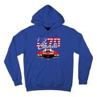 1970 70 Chevelle Ss Trending Muscle Red White Car Tall Hoodie