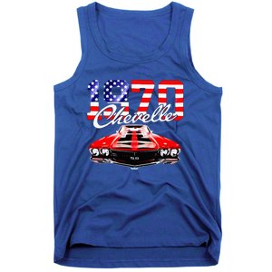 1970 70 Chevelle Ss Trending Muscle Red White Car Tank Top