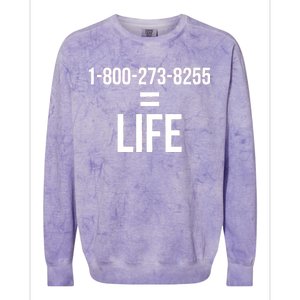 18002738255 Equals Life Colorblast Crewneck Sweatshirt