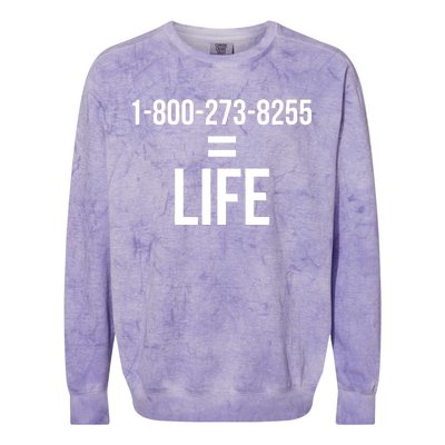 18002738255 Equals Life Colorblast Crewneck Sweatshirt