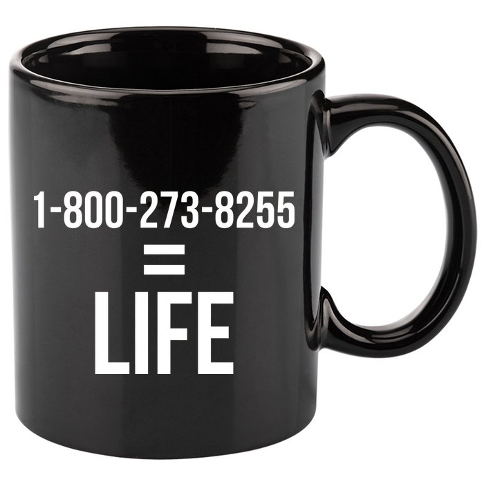 18002738255 Equals Life 11oz C Handle Ceramic Mug