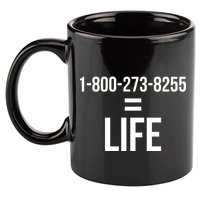 18002738255 Equals Life 11oz C Handle Ceramic Mug