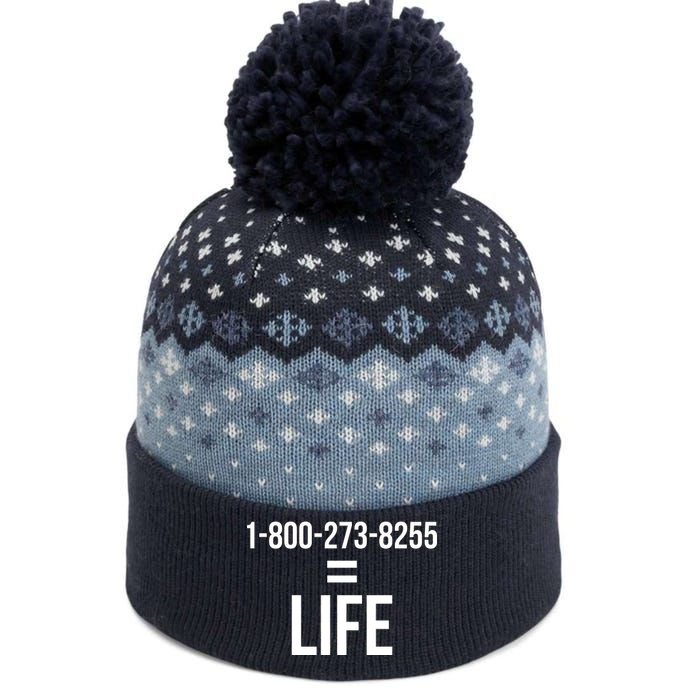 18002738255 Equals Life The Baniff Cuffed Pom Beanie