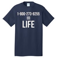 18002738255 Equals Life Tall T-Shirt