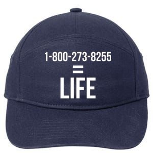 18002738255 Equals Life 7-Panel Snapback Hat