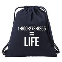 18002738255 Equals Life Drawstring Bag