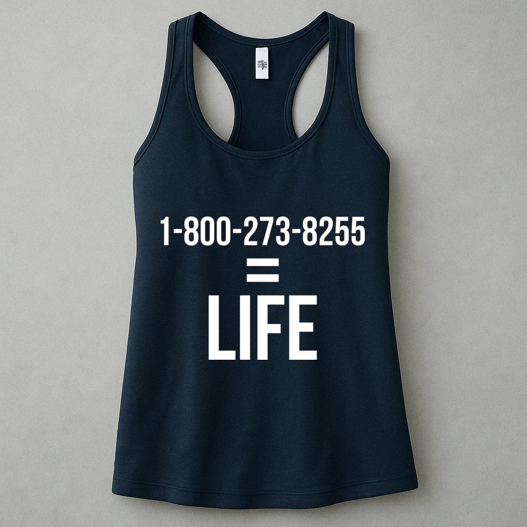 18002738255 Equals Life Womens Tank Top