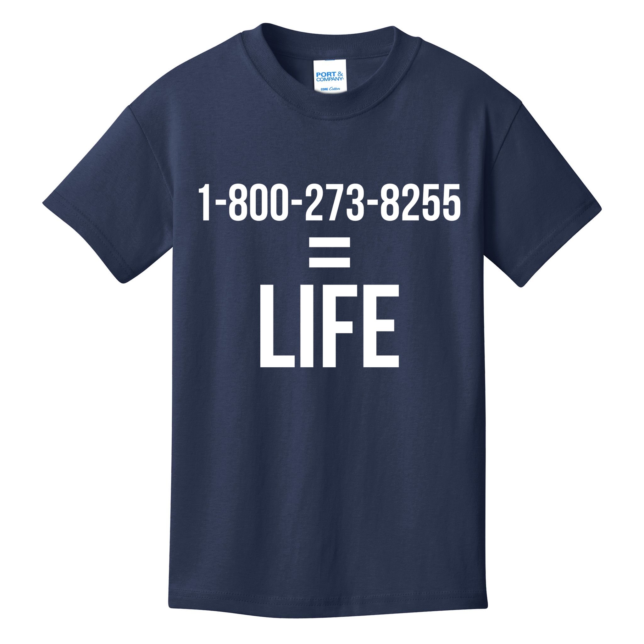 18002738255 Equals Life Kids T-Shirt