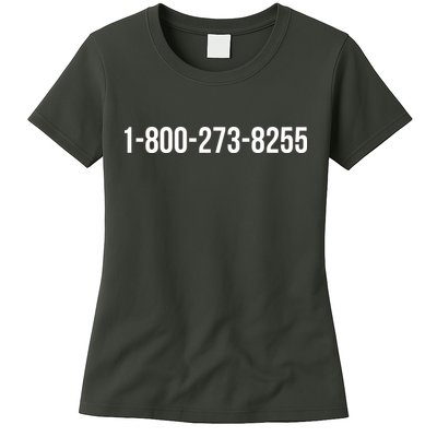 18002738255 Hotline Womens T-Shirt