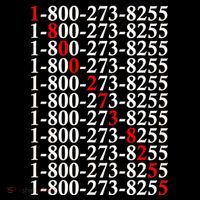 18002738255 Hotline Red Logo Flatbill Hat
