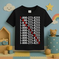 18002738255 Hotline Red Logo Toddler T-Shirt