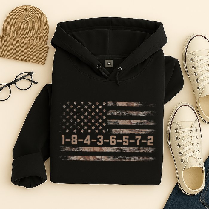1 8 4 3 6 5 7 2 Firing Order Small Block Engine V8 Hoodie