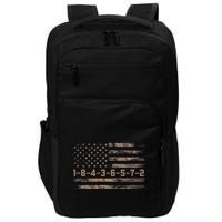1 8 4 3 6 5 7 2 Firing Order Small Block Engine V8 Impact Tech Backpack