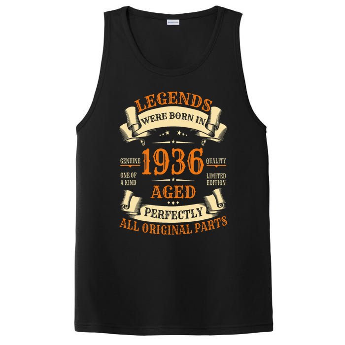 1936 88th Birthday Gift Turning 88 Years Old PosiCharge Competitor Tank