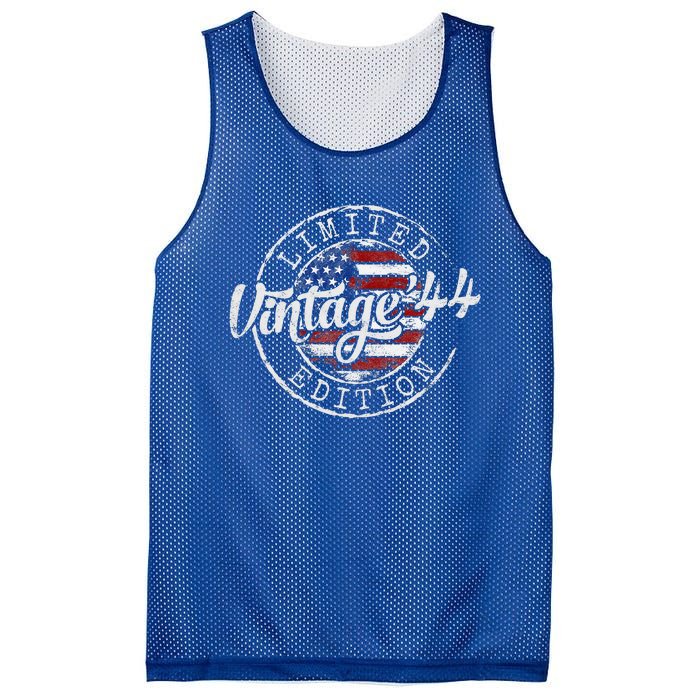 1944 80th Birthday Gifts 80 Year Old Mesh Reversible Basketball Jersey Tank