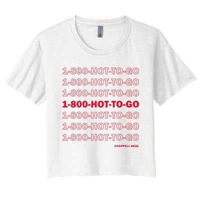 1 800 Hot To Go Chappel Roan Women's Crop Top Tee