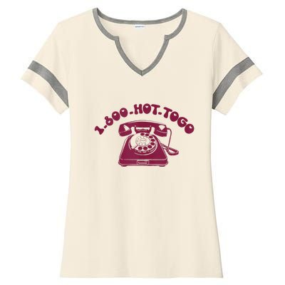 1 800 Hot To Go Hot To Go Queer Pride Lgbt Pride Month Ladies Halftime Notch Neck Tee