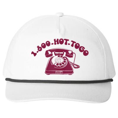 1 800 Hot To Go Hot To Go Queer Pride Lgbt Pride Month Snapback Five-Panel Rope Hat