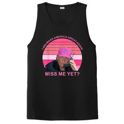 1 800 Make America Great Again Miss Me Yet Trump President 2024 PosiCharge Competitor Tank