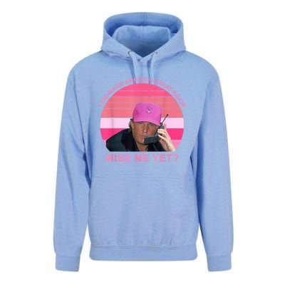 1 800 Make America Great Again Miss Me Yet Trump President 2024 Unisex Surf Hoodie