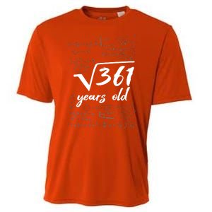 19 Year Old Birthday Math Geek Cooling Performance Crew T-Shirt