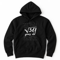 19 Year Old Birthday Math Geek Hoodie