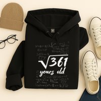 19 Year Old Birthday Math Geek Hoodie
