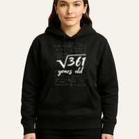 19 Year Old Birthday Math Geek Hoodie