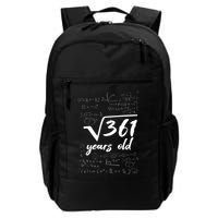 19 Year Old Birthday Math Geek Backpack
