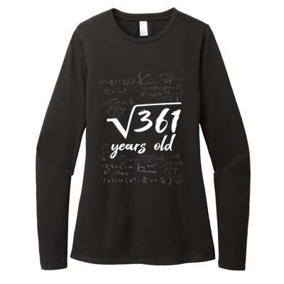 19 Year Old Birthday Math Geek Womens CVC Long Sleeve Shirt