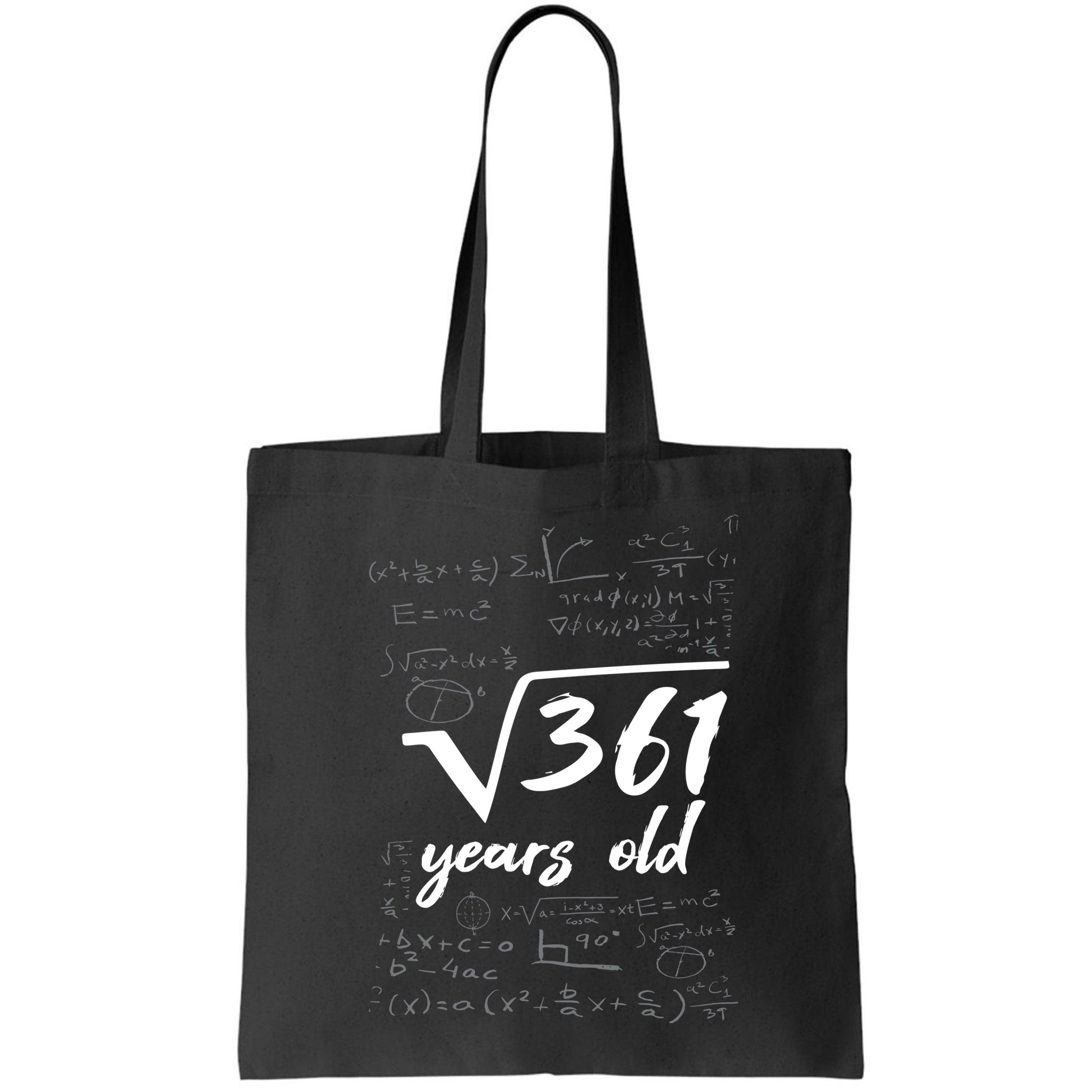 19 Year Old Birthday Math Geek Bag