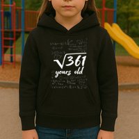 19 Year Old Birthday Math Geek Kids Hoodie