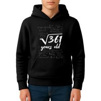 19 Year Old Birthday Math Geek Kids Hoodie