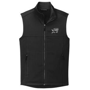 19 Year Old Birthday Math Geek Collective Smooth Fleece Vest