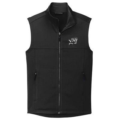 19 Year Old Birthday Math Geek Collective Smooth Fleece Vest